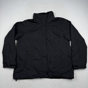 Schöffel Stream DJ Jacket Womens 48 Black Stream DJ‎ Rain Coat Water Resistant